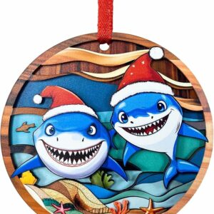 Shark Christmas Ornament